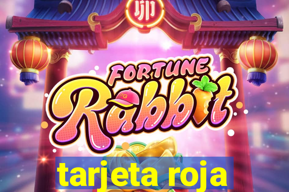 tarjeta roja